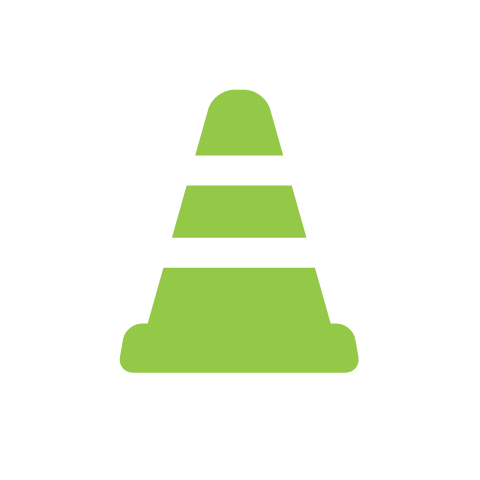 safety cone icon