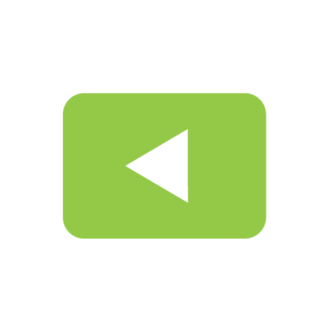 Icon of a play button for a video